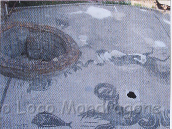 Mosaico di epoca romana della Villa San Limato - Mosaico pavimentale datato nella prima metà deo II secolo d. C..jpg